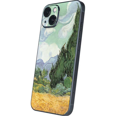 Vincent Van Gogh Wheatfield with Cypresses iPhone 14 Plus Skin